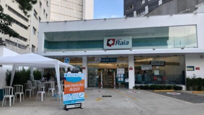 RaiaDrogasil aplicou mais de 55 mil vacinas contra a covid-19