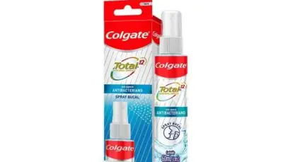 Rotina oral completa com spray da Colgate