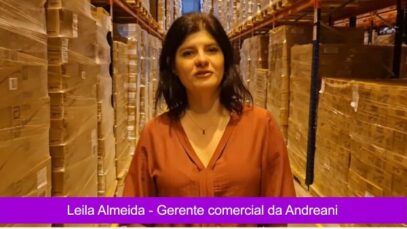 Leila Almeida, gerente comercial da Andrean