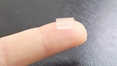 Cientistas criam adesivo de vacina em 3D