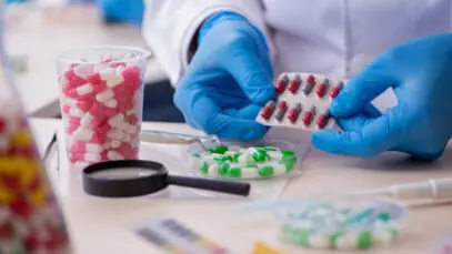 produção farmacêutica