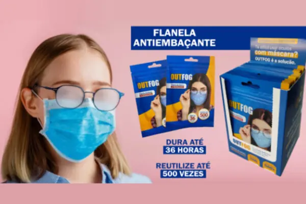 Outfog lança flanelas antiembaçantes