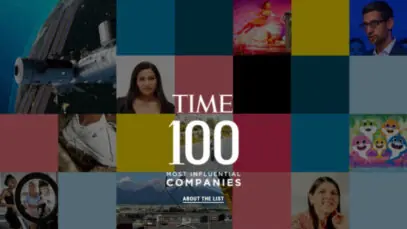 Canal farma entre as 100 empresas mais influentes da Time