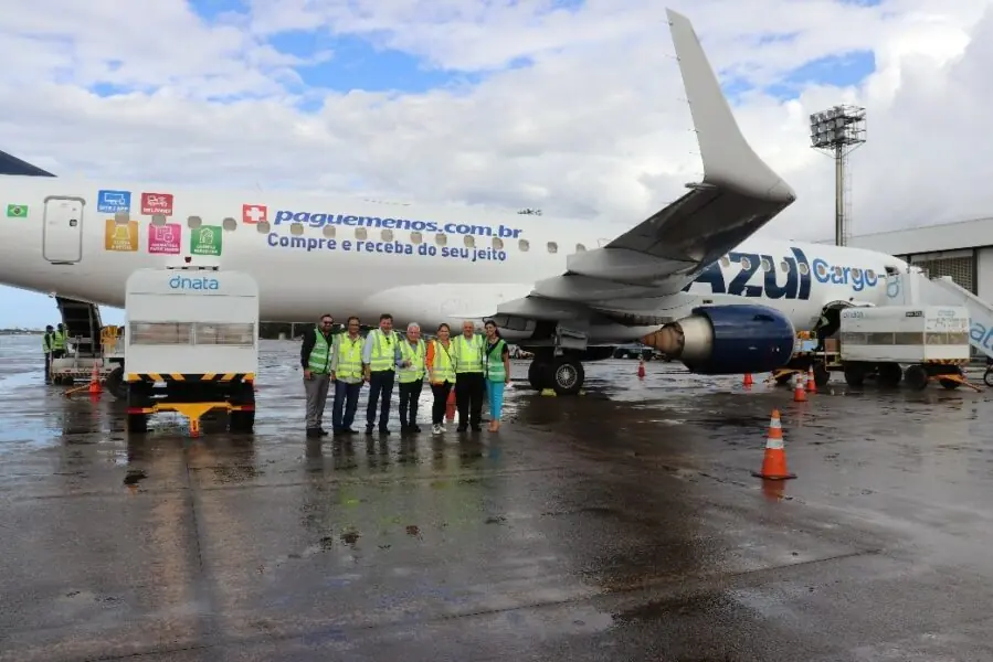 Avião Azul avião personalizado