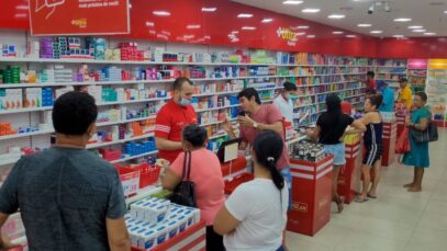 clientes nas farmácias