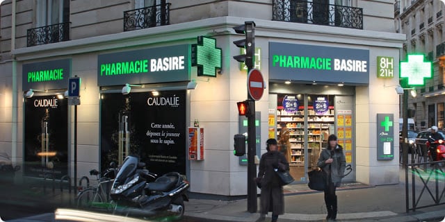 farmácias da França