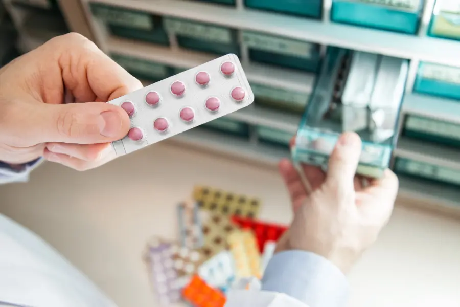 Farmaceutico medicamentos hospitalares
