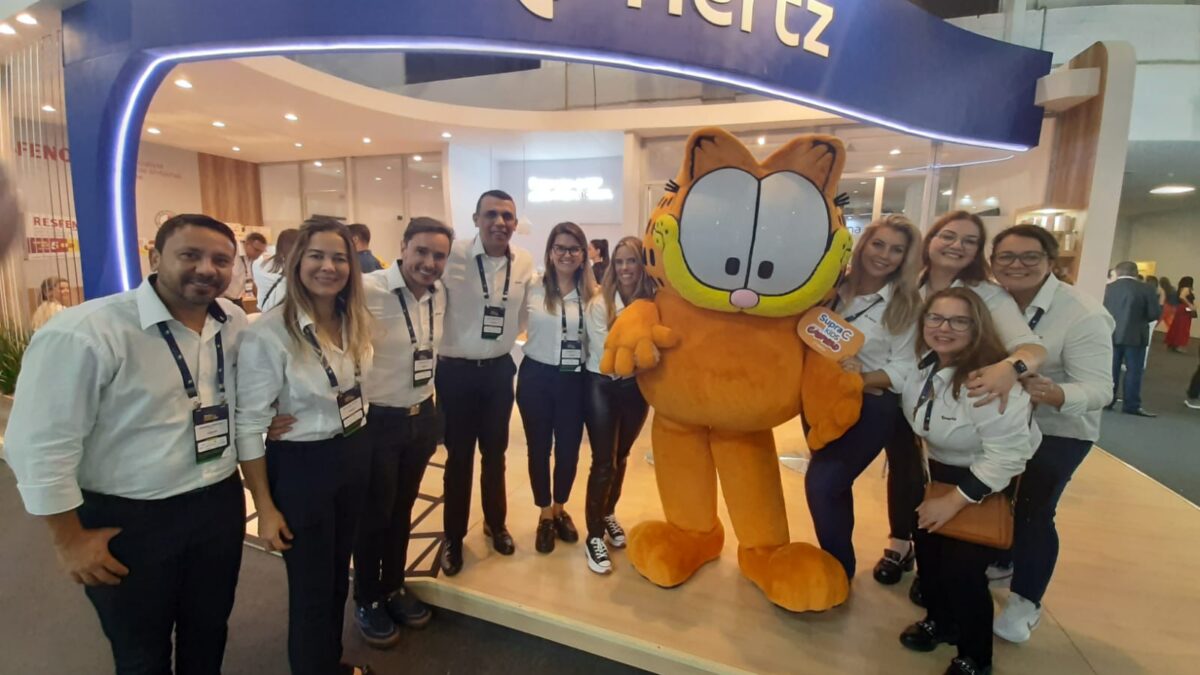 Hertz apresenta sua marca reposicionada e até o Garfield entrou na onda