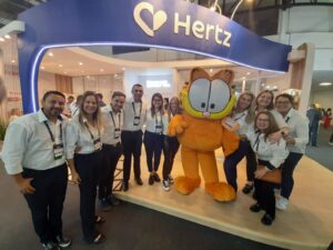 Hertz apresenta sua marca reposicionada e até o Garfield entrou na onda