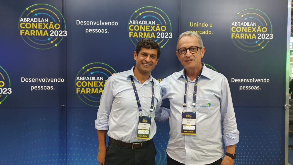 Jony Sousa e Ivan Coimbra, presidente e diretor executivo da Abradilan