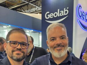 Kal Rodrigues Diretor Comercial e Thiago Chiari Gerente Nacional de Vendas foco em novas acoes de venda para a Geolab