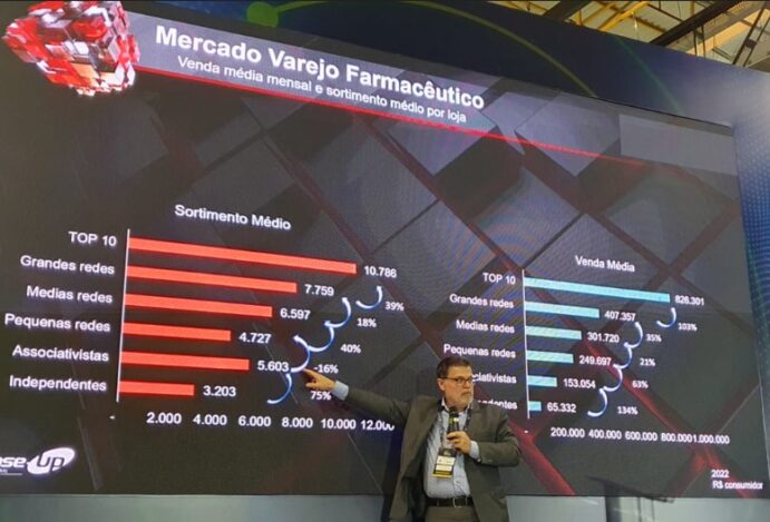 Imagem de homem realizando palestra