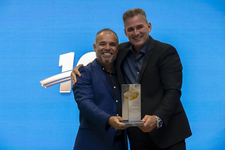 A distribuidora Gama foi representada por Gleyk Márcio Ferreira