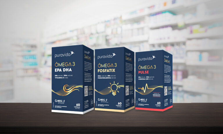 Puravida amplia categoria de ômega 3