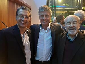 Vagner Nogueira Geolab Luiz Violland Connect Partners e Serafim Branco Neto Abrafarma