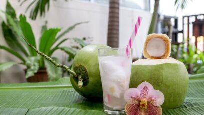 água de coco