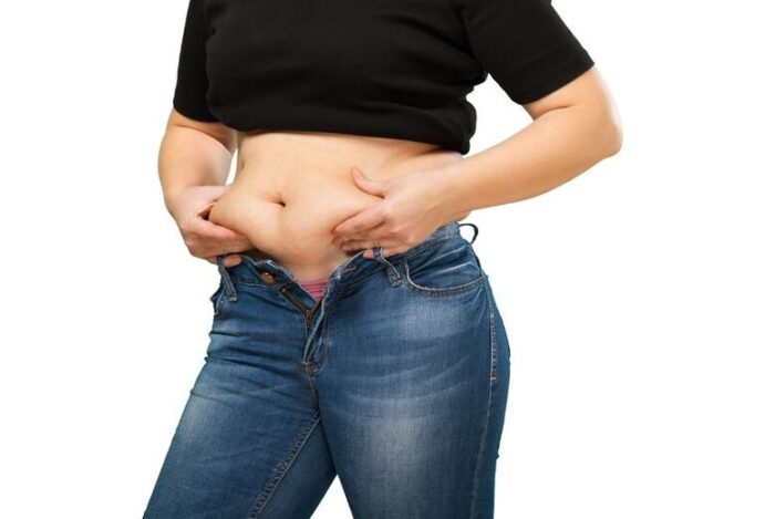 barriga inchada
