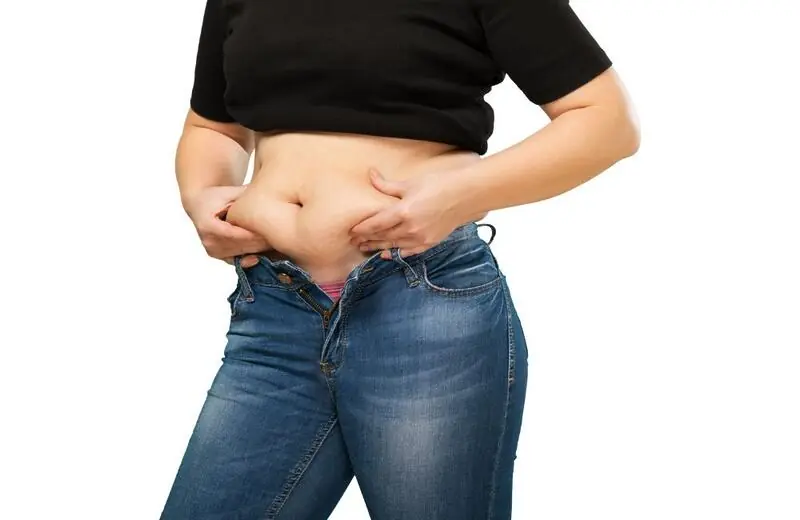barriga inchada