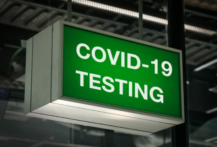Exames positivos para covid