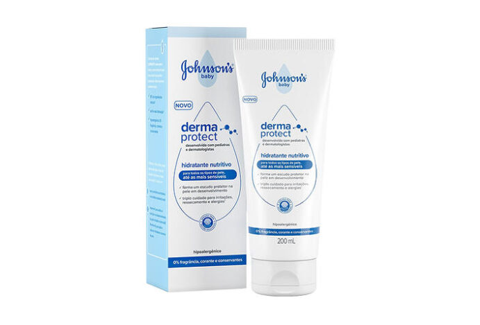 Johnson´s estreia linha de dermo para bebês