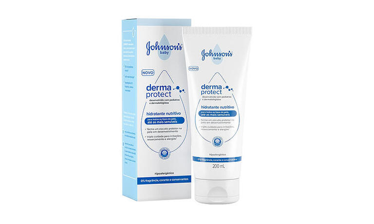 Johnson´s estreia linha de dermo para bebês