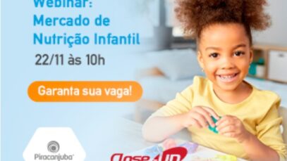 Piracanjuba realiza webinar sobre nutrição infantil