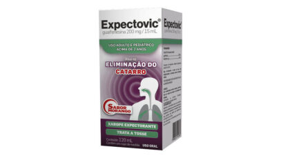 Expectovic em nova embalagem