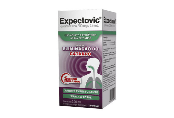 Expectovic em nova embalagem