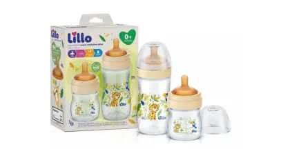Lillo lança mamadeira com bico 100% natural
