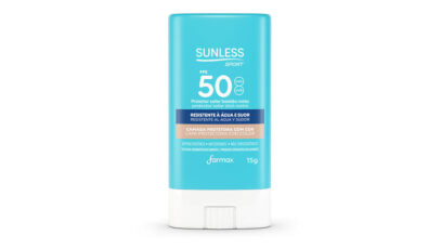 Sunless lança protetor solar no formato stick