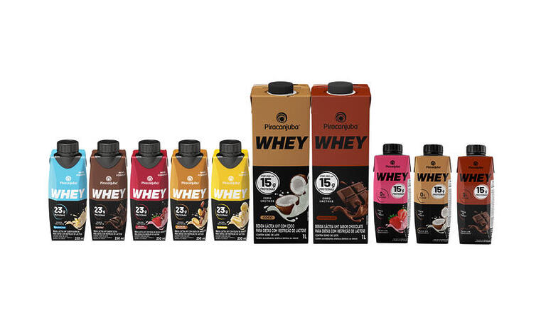 Piracanjuba amplia linha Whey