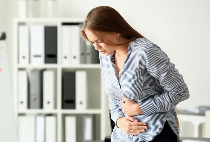 dores abdominais