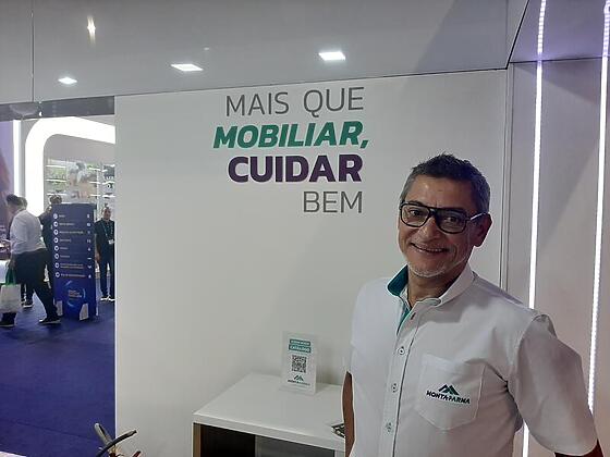 Edimilson Souza da MontaFarma apresenta solucoes de mobiliario ideais para o PDV do futuro