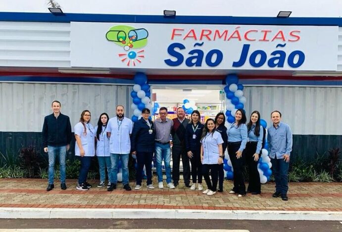 Farmácia contêiner da São João