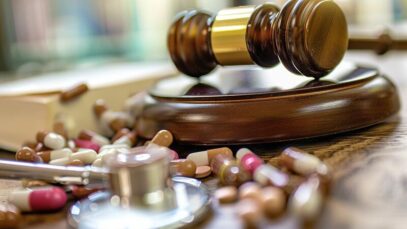 indústria farmacêutica na justiça