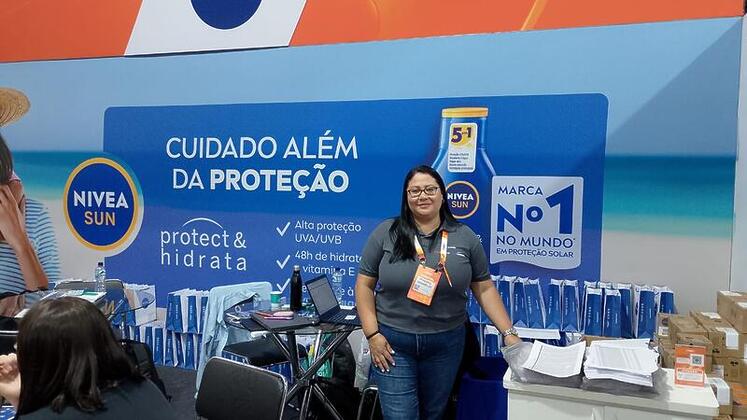 Roberta Margelot coordenadora eventos da Nivea