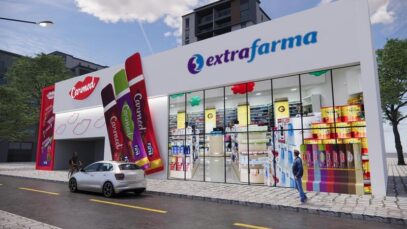 Ativação da Carmed agita loja da Extrafarma em Belém (PA)
