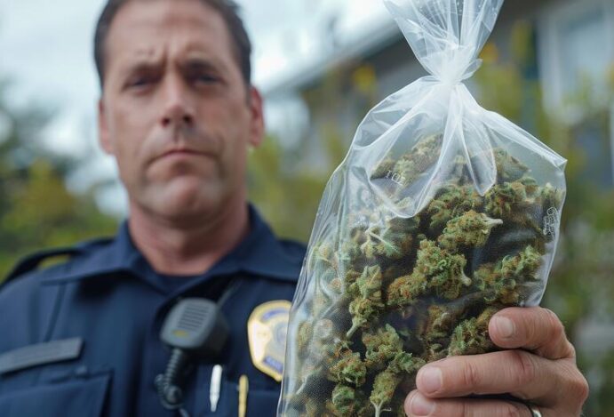 doação de cannabis apreendida