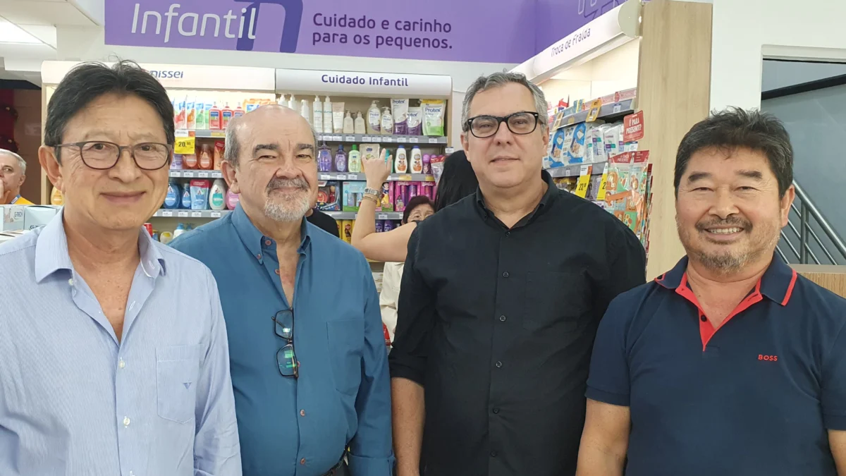 Serafim Branco Neto, Francisco Rodrigues e Sergio Maeoka