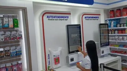 Autoatendimento nas farmácias