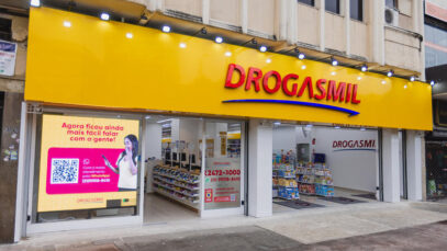 Maior loja da Drogasmil tem 510 m² no Rio de Janeiro