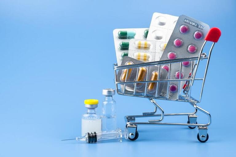 Vendas de artigos farmacêuticos