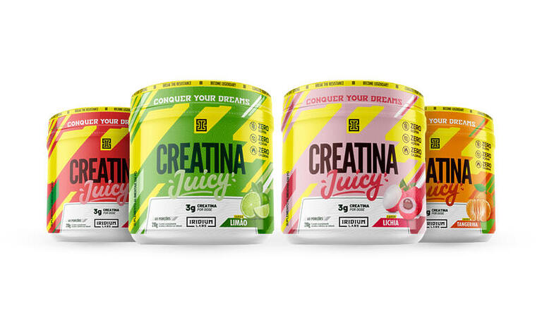 Iridium Labs aposta em creatinas com sabor