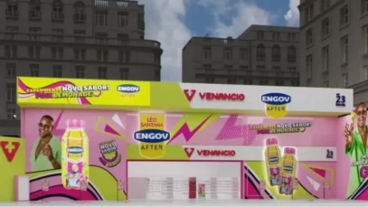 Engov envelopa farmácias para divulgar novo sabor