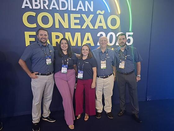 Executivos da Pharlab a espera dos debates do Encontro de Lideres 1