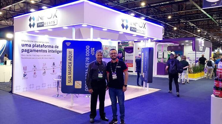Infox Luis Augusto Barbieri e Luciano Pais apresentando nova marca de servicos financeiros 4