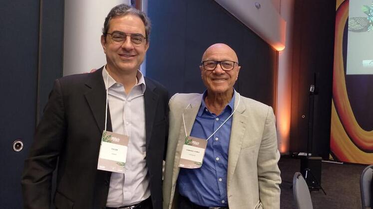Oscar Yazbek Filho Abafarma e Armando Ahmed Venancio prestigiam o evento
