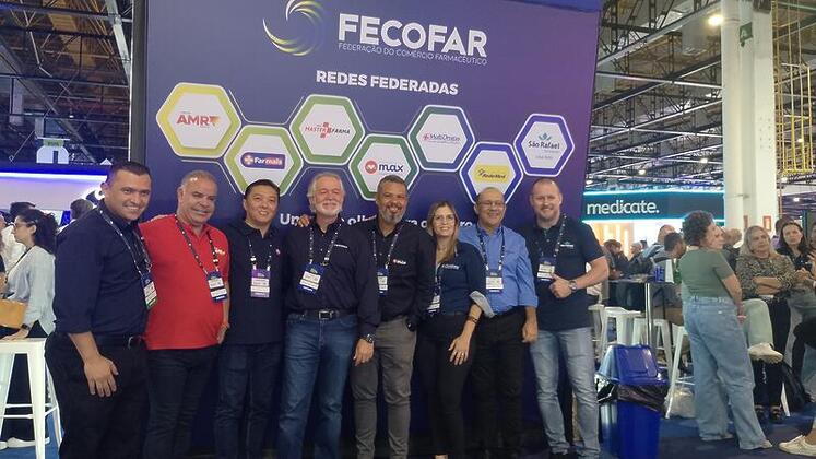 Redes associadas a Fecofar em peso no Conexao Farma 1