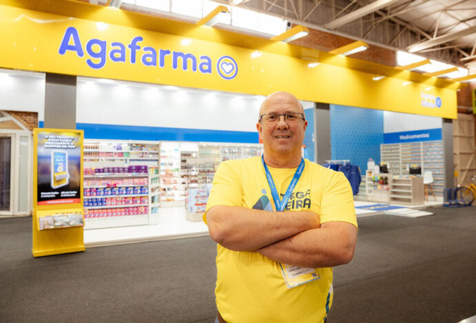 MEGA FEIRA AGAFARMA, Agafarma, varejo farmacêutico