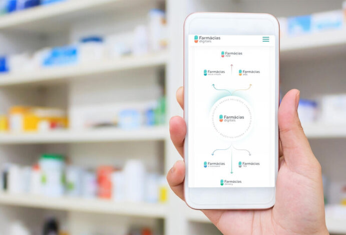 FARMÁCIAS DIGITAIS Farmácias, varejo farmacêutico, distribuidora de medicamentos, GrupoSC, digitalização